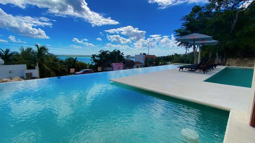 Hotel & Eco Cabanas Azul Maria Bacalar Exterior foto